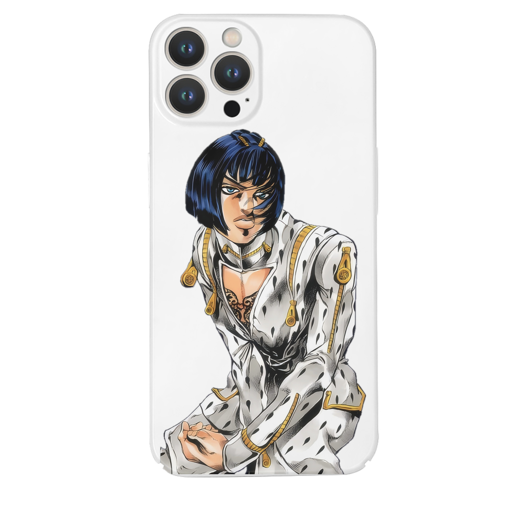 （画像用） ジョジョの奇妙な冒険 ブローノ?ブチャラティ JoJo's Bizarre Adventure Bruno Bucciarati 【iPhone 14シリーズ対応】ハードケース